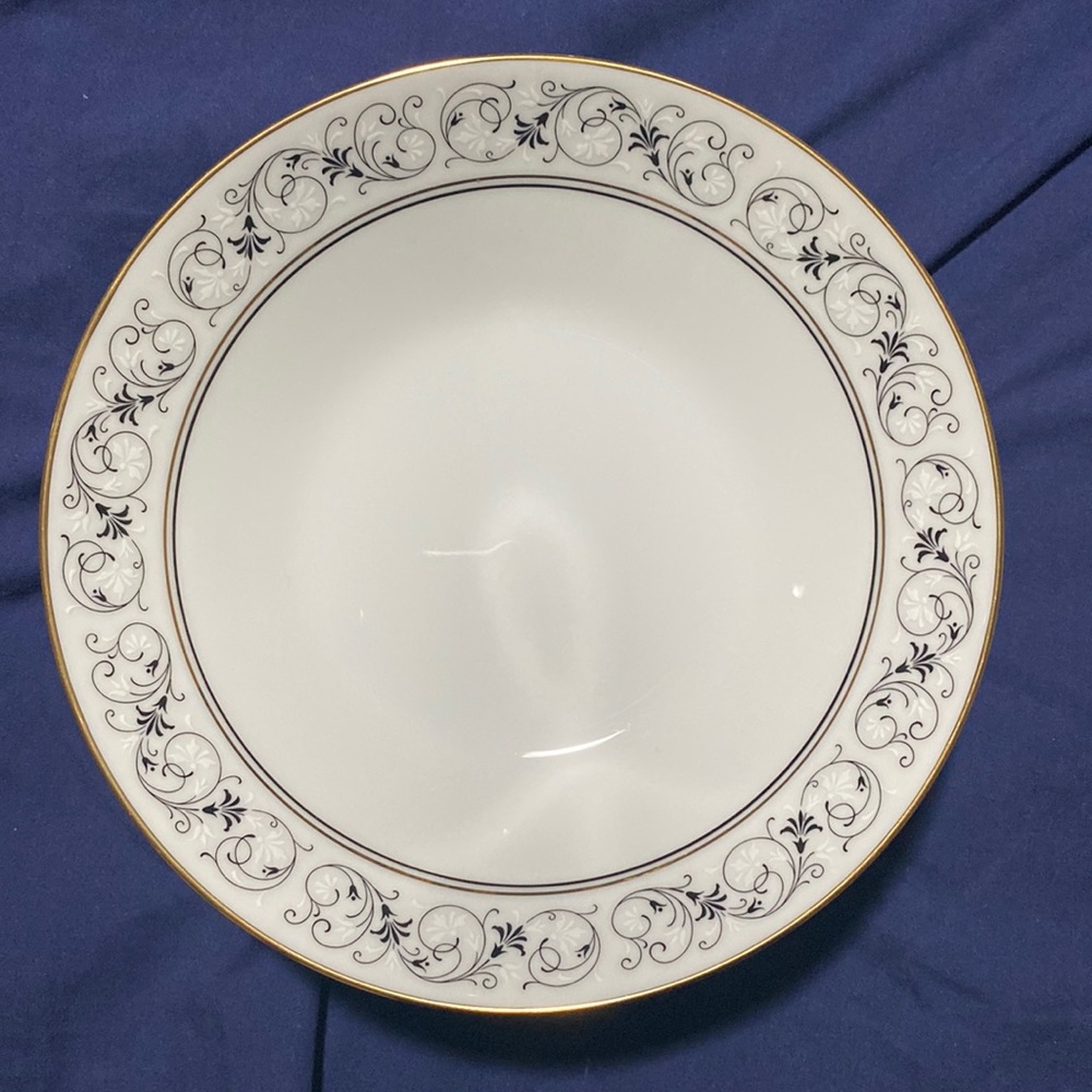 🐇 Like NEW - Set of 9 Noritake soup bowls - Bone China - Sarah design